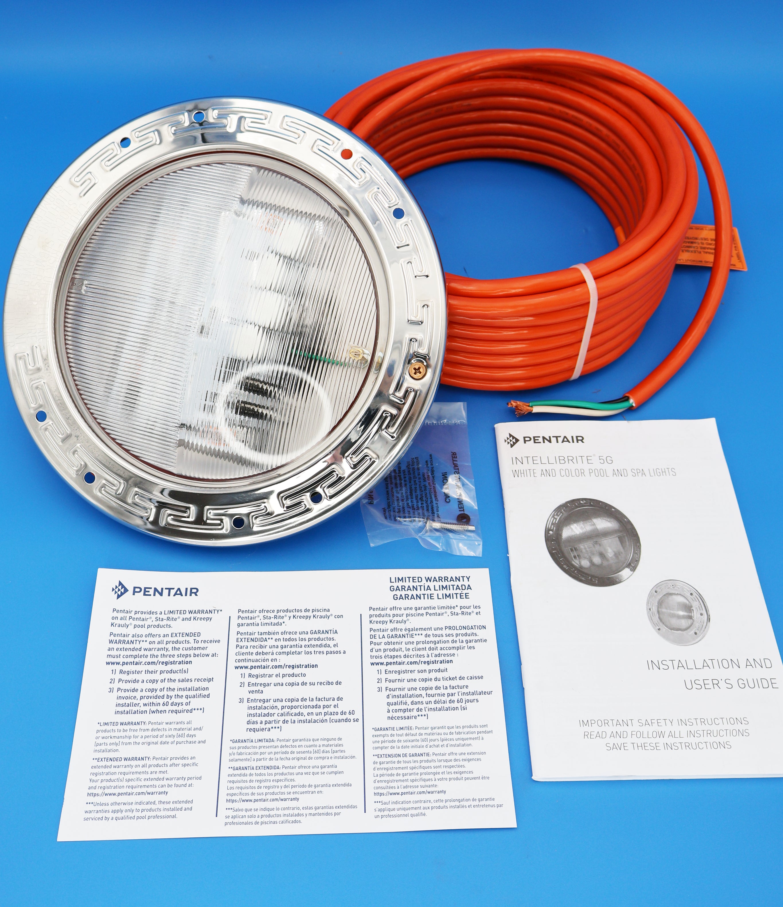 Pentair IntelliBrite 5G Color LED Pool Light