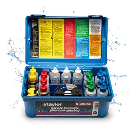 Taylor — Taylor Service Complete Pool Water Test Kit K-2006C