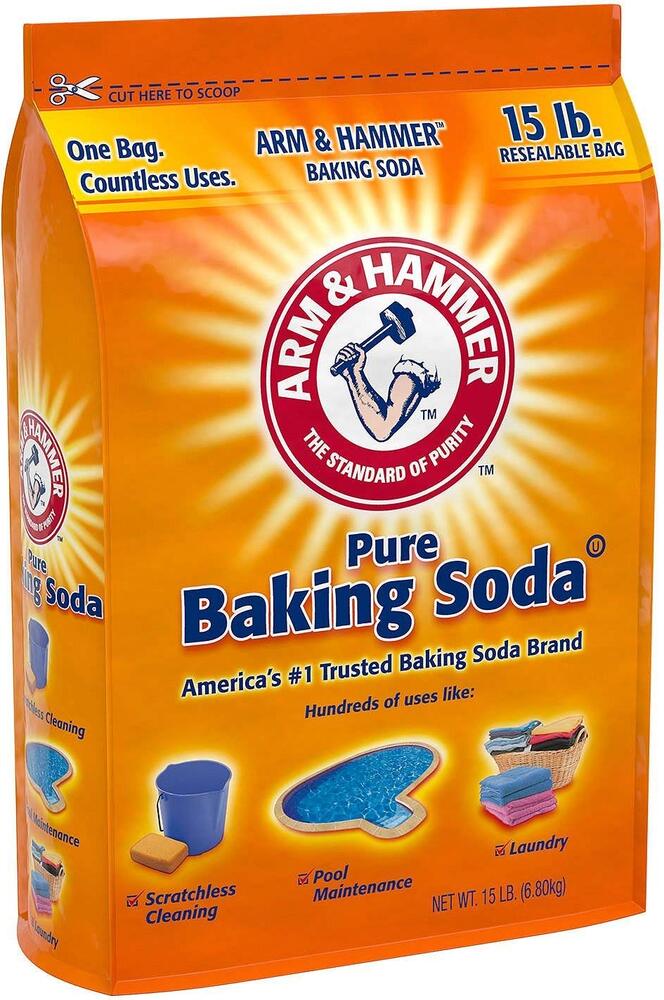 Amazon — Arm & Hammer Baking Soda 15lb