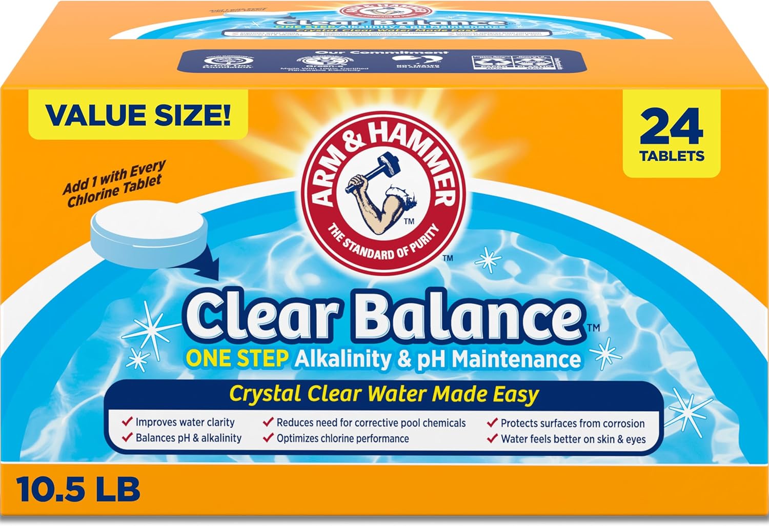 Amazon — Arm & Hammer Clear Balance Tabs