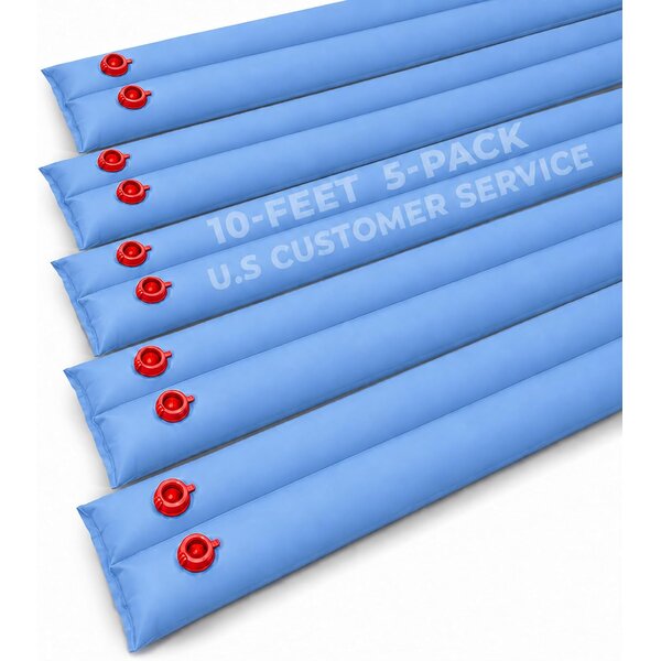 Blue Wave — 10 ft Double Water Tubes for Winter Cover (5-Pack)