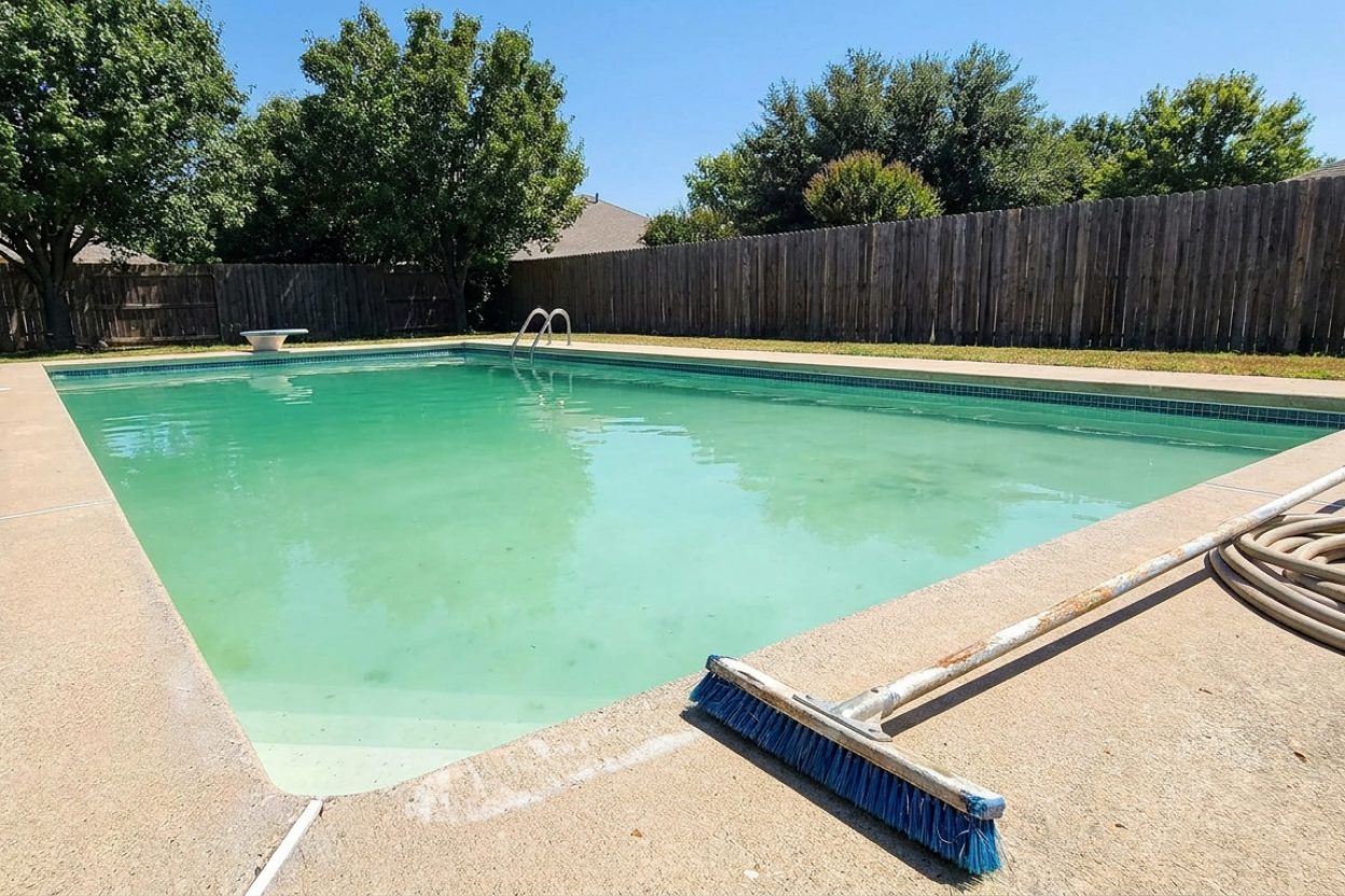 Algae Green Pool — Can I Shock Pool After Adding Algaecide? Complete Guide