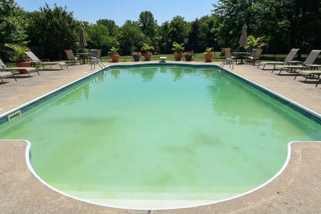 Algae Green Pool — Can Green Pool Water Make You Sick? Health Risks Explained