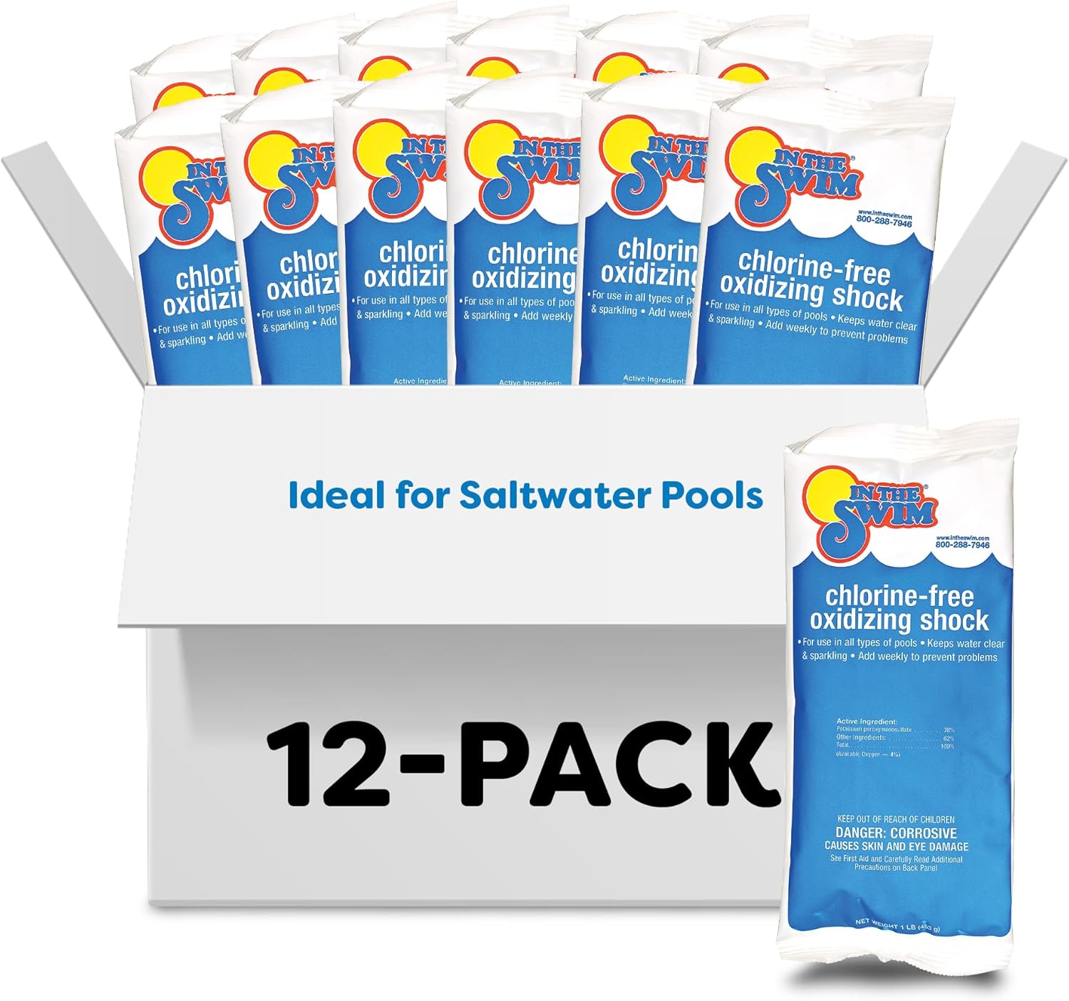10. Non-Chlorine Shock (MPS) - an oxidizer for quick turnaround