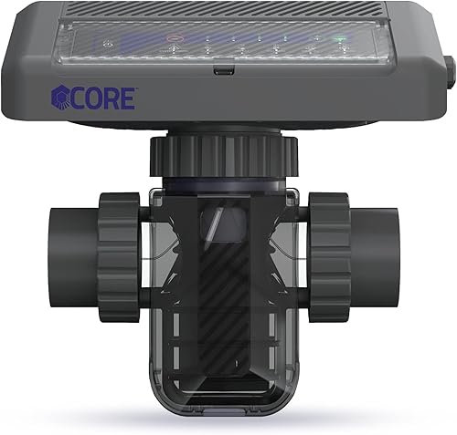 CircuPool CORE35 Salt Chlorinator System | 8 Year Manufacturer Warranty | No DIY Install Penalty | USA Titanium | 1.4 lb CL Output | Electronic Chlorine Generator for Pools up to 35,000 Gallons