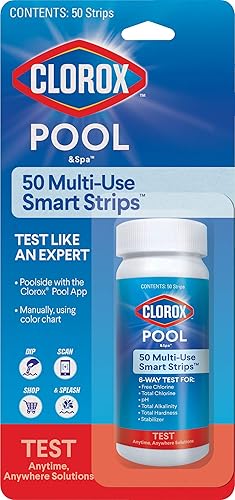 Clorox Pool&Spa My Pool Care Assistant, 50 Test Strips